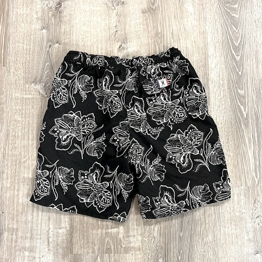 Tommy Hilfiger Hawaiian Floral Bathing Suit Trunks